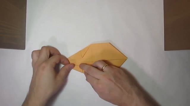 #Оригами заяц из бумаги