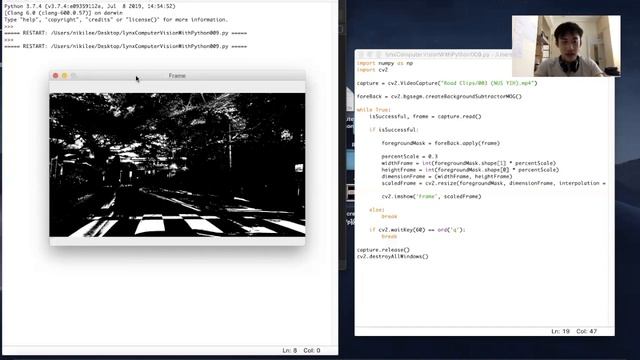 OpenCV with Python | Ep10 | Background Subtraction | – смотреть онлайн ...