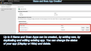 Scan to Folder Setup on Canon i-SENSYS imageCLASS MF440 MF540 (part4) Name and Scan  Application
