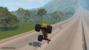 Giant & Small Angry McQueen vs Monster Truck Cars vs Mac Truck vs ROAD OF DEATH - BeamNG.Drive