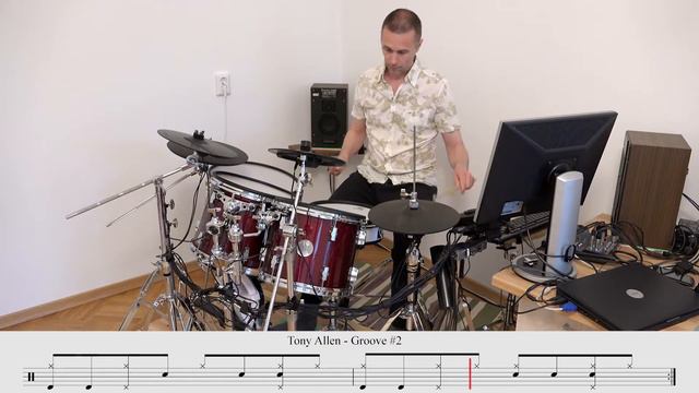 Tony Allen - Afrobeat Drums Groove #2 смотреть онлайн