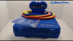 Trusa Manometre incarcare freon , Value VMG-2-R410A-B www.materiale-piesefrigorifice.ro
