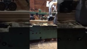 Прострожка бруса 150х200 с пропилами