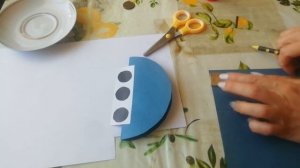 Бумажный кораблик для папы. Поделка для папы на 23 февраля.