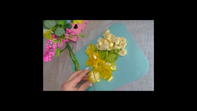 НЕЖНЫЙ МУССОВЫЙ ДЕСЕРТ С ФРУКТОМ