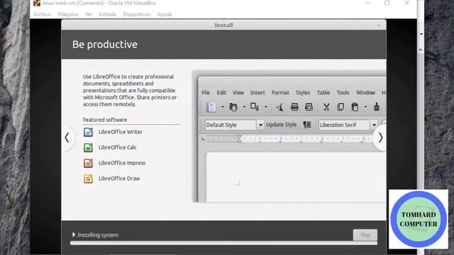 (VirtualBox) How To Install Linux Mint 18 смотреть онлайн