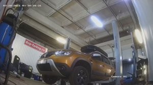 Установка фаркопа и защиты на Renault Duster 2019 год. MOTODOR, арт. 91710-A, 01732, 01737, 01739