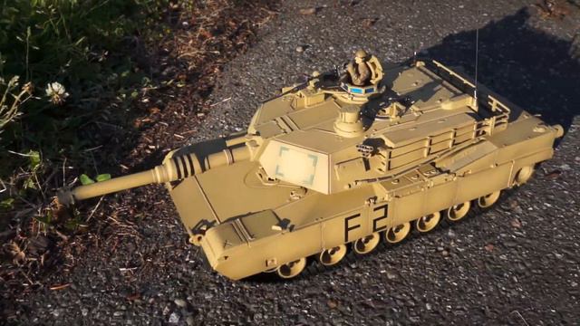 M1A2 ABRAMS TANK RC 124 VS PRO