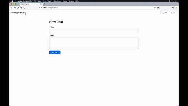 Debugging Ruby on Rails смотреть онлайн