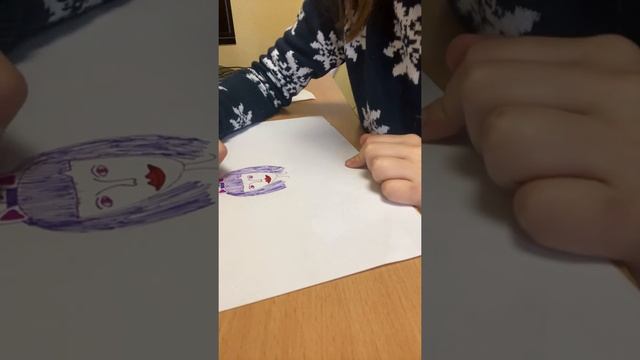 Как нарисовать девочку единорог смотреть онлайн