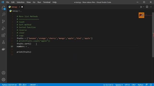 Python List Functions & More Methods | Python for Beginners