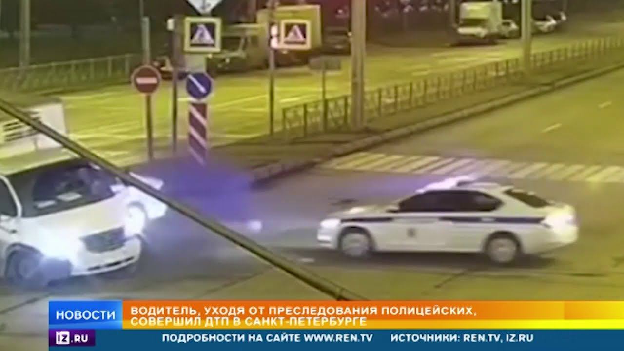 Полицейские погони в стиле GTA произошли ночью в Москве и Петербурге
