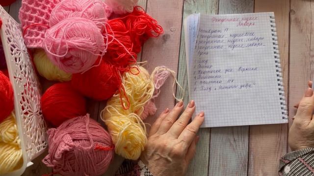 Рандомная неделя Январь / Все мои процессы / 1 день продвигаю свитер / Начинаю плед/