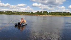 лодка флагман 330u, мотор тохатсу 9,8.