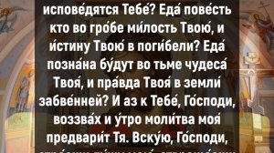 БЕСЫ НЕ ВЫНОСЯТ ЭТУ МОЛИТВУ. Вечерние молитвы слушать онлайн. Вечернее правило