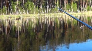 Озеро Нарядное, рыбалка с лодки!