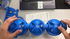 ATLAS filtri DP 10 Trio 1/2" 3/4" 1" Тройные магистральные фильтры для холодной воды