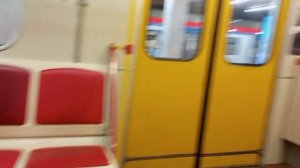Обзор на именной поезд московского метро "Красная Стрела"!