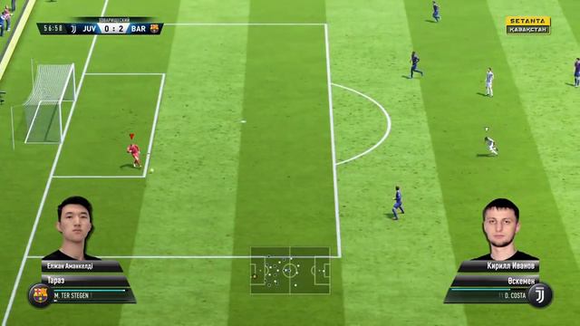 FIFA 18: Чемпионат Казахстана. SPL - 30 тур. К. Иванов (Өскемен) - Е. Аманкелді (Тараз).