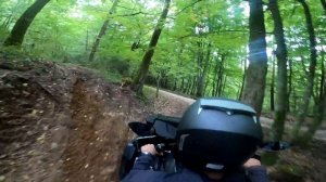 Прохват по лесу на Cfmoto Cforce 600
