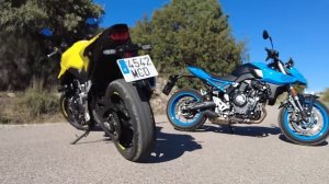 Comparativa Honda CB750 Hornet Vs Suzuki GSX 8S