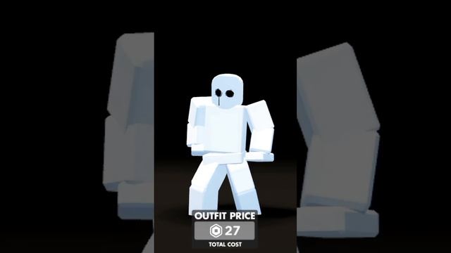 White tryhard outfit!! #roblox #shorts shor