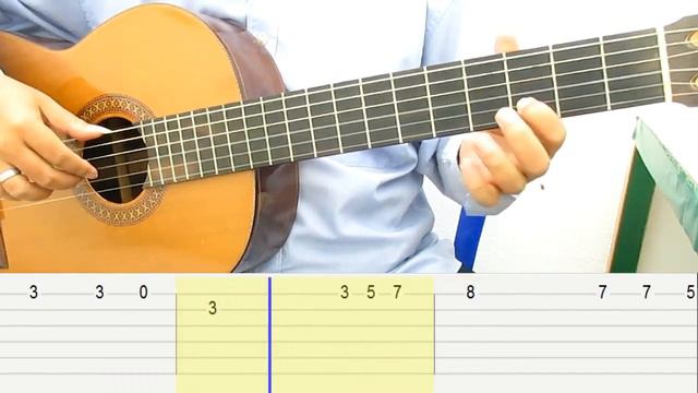 You Raise Me Up Guitar Lesson Chords in C Melody Tab Tutorial смотреть онлайн