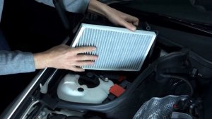 Мерседес C W203. CLK C209. Замена салонного фильтра. Cabin Air filter change. Pollenfilter wechsel
