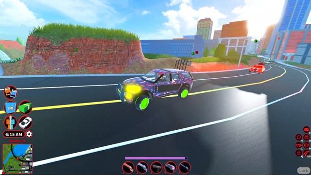 Тест Новая Полицейская Машина за 30к vs Минни Купер за 25к. Роблокс Jailbreak. смотреть онлайн