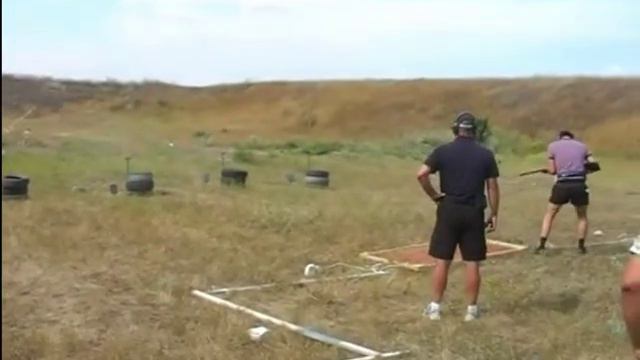 Матч 1-го уровня по Практической стрельбе из ружья, г. Одесса, 1 августа 2009 г., стреляет Харченко смотреть онлайн