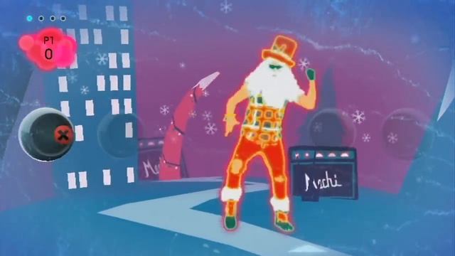 Crazy Santa Dance Christmas dance lesson fun for kids - веселые танцы идеи для детского праздника