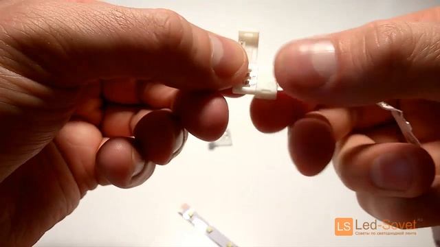 Коннектор для светодиодных лент - как удлинить ленту при помощи коннектора? смотреть онлайн