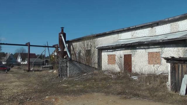 Промышленная зона - цех лесопиления. смотреть онлайн