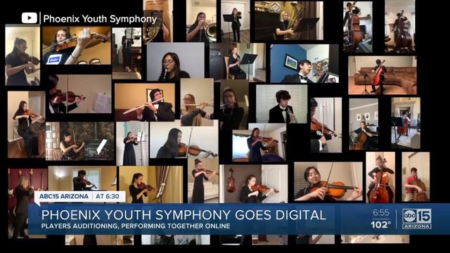Phoenix Youth Symphony goes digital смотреть онлайн