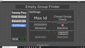 Empty Group Finder Tutorial Roblox
