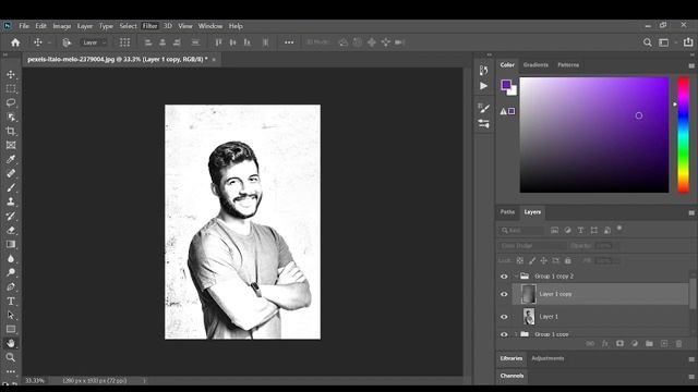 How to Transform PHOTOS into Painting in Minutes | Adobe Photoshop смотреть онлайн
