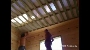 Отделочные работы Подшивка потолка вагонкой