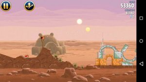 Flaming Birds & Flipping Pigs Off | Angry Birds Star Wars