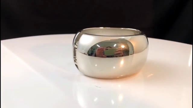 Браслет жесткий серебро золото смотреть онлайн