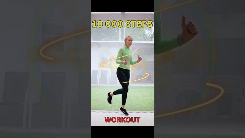 10000 Steps Workout Trailer #walkingworkout