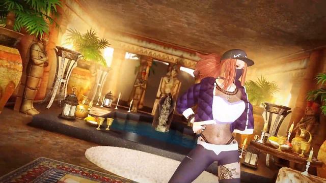 skyrim dance KDA Akali smp ver смотреть онлайн