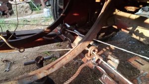 Ещё один узел на пресс подборщике Киргизстан, который спасает от обрыва и невяза нити.