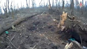 Работа штурмового отряда ВДВ