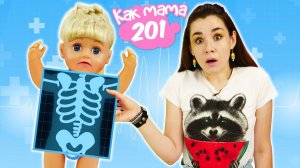 Зарядка для детей и Игры в доктора Барби. Новая серия шоу Как мама с Беби Бон Эмили