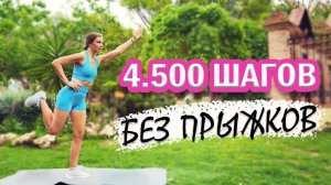 4.500 ШАГОВ ДОМА. Кардио БЕЗ ПРЫЖКОВ | Natinfitness