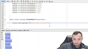 Ejercicios Java - Expresiones regulares #4 - Validar números reales