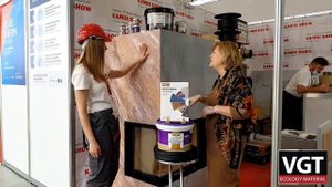 Декоративная штукатурка VGT на выставке «Aquatherm Moscow 2021»