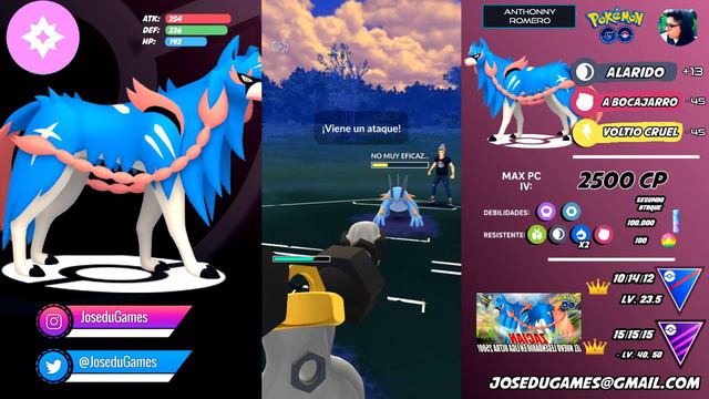 ¡ZACIAN DEBUTA EN LIGA ULTRA 2500! - POKÉMON GO PVP смотреть онлайн