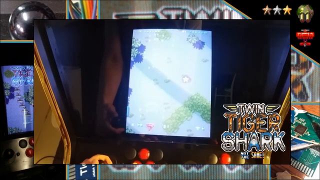 New Twin Tiger Shark - a new JAMMA Arcade Game смотреть онлайн