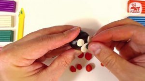 Поделка из КАШТАНА / Лепка из пластилина / Мишка из пластилина